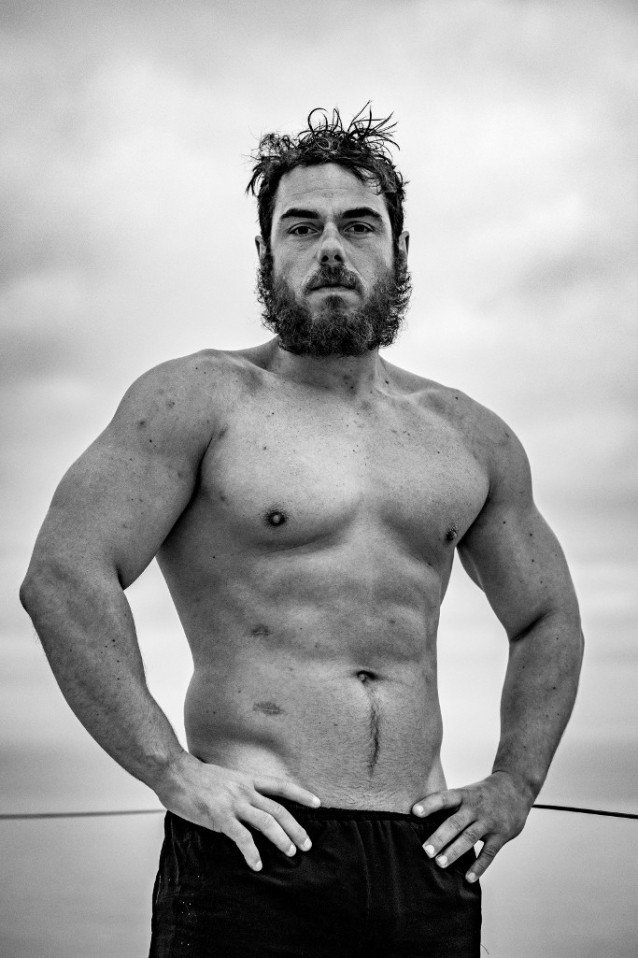 Ross Edgley's poster