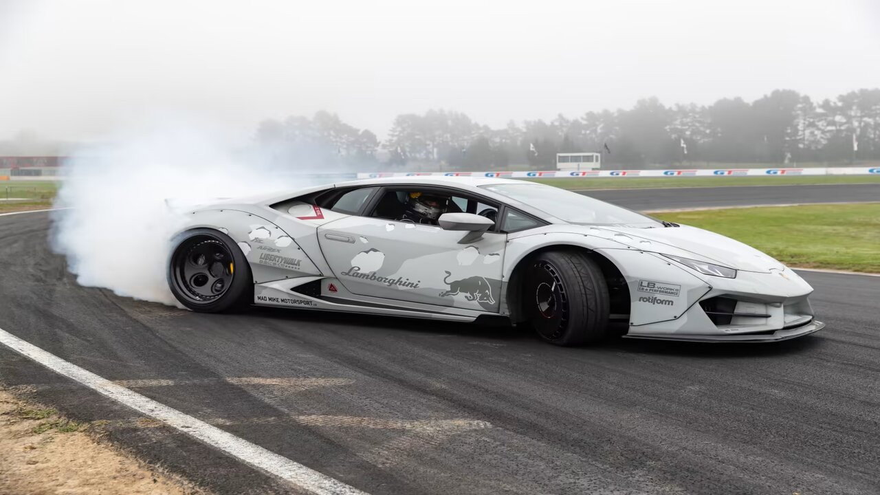Drift Lamborghini's poster