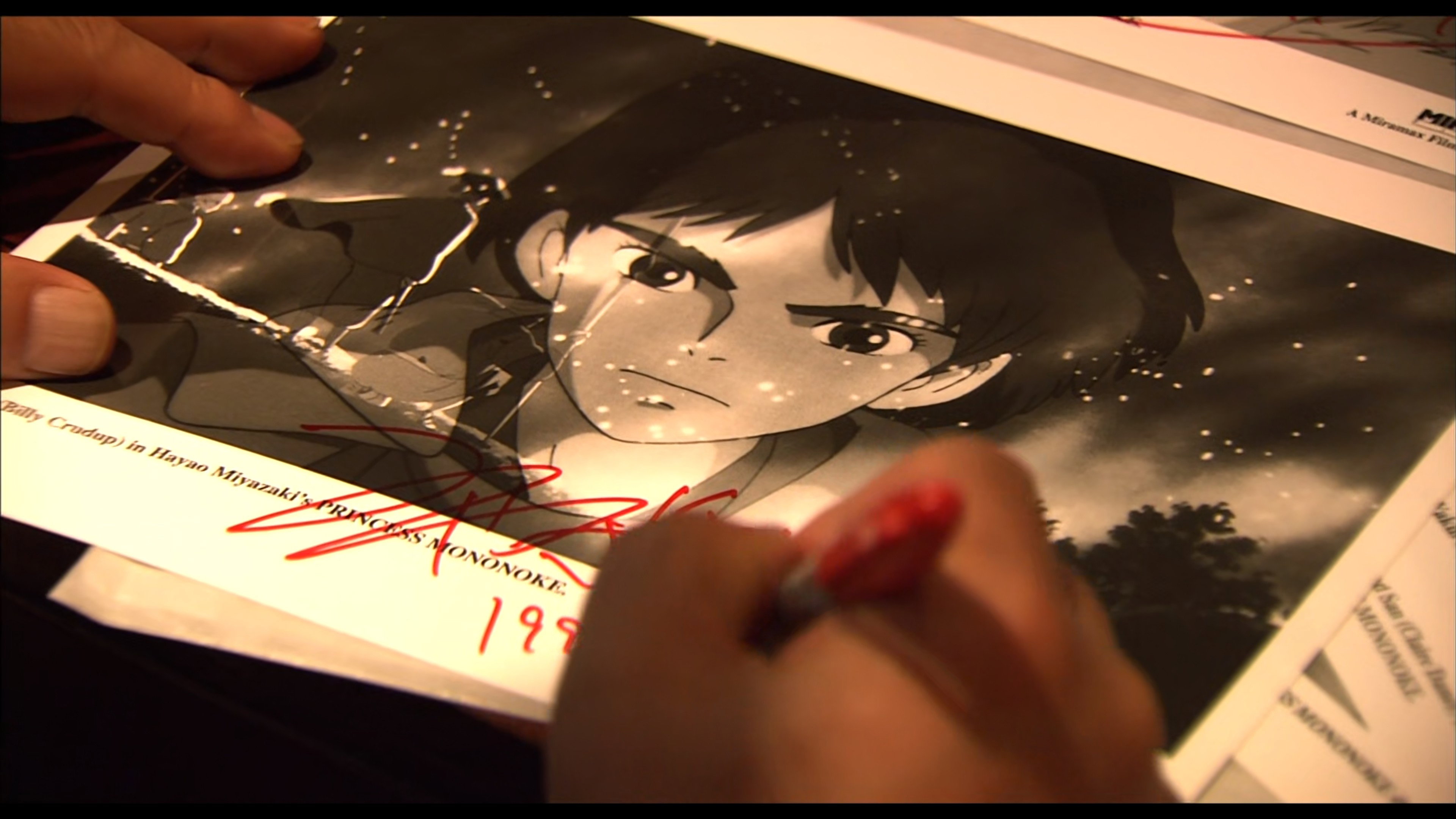 Princess Mononoke in the U.S.A.'s poster