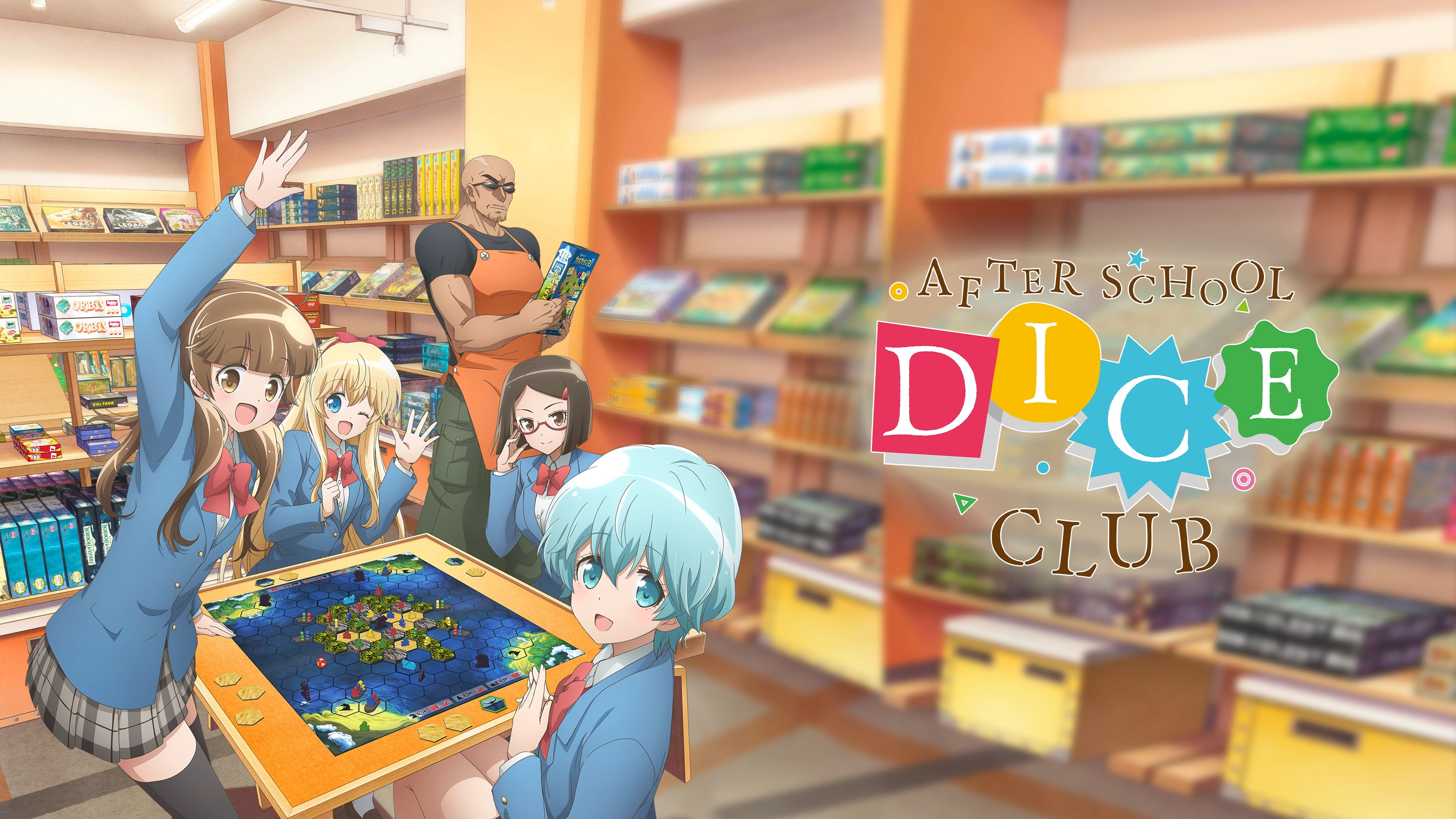 After School Dice Club's poster