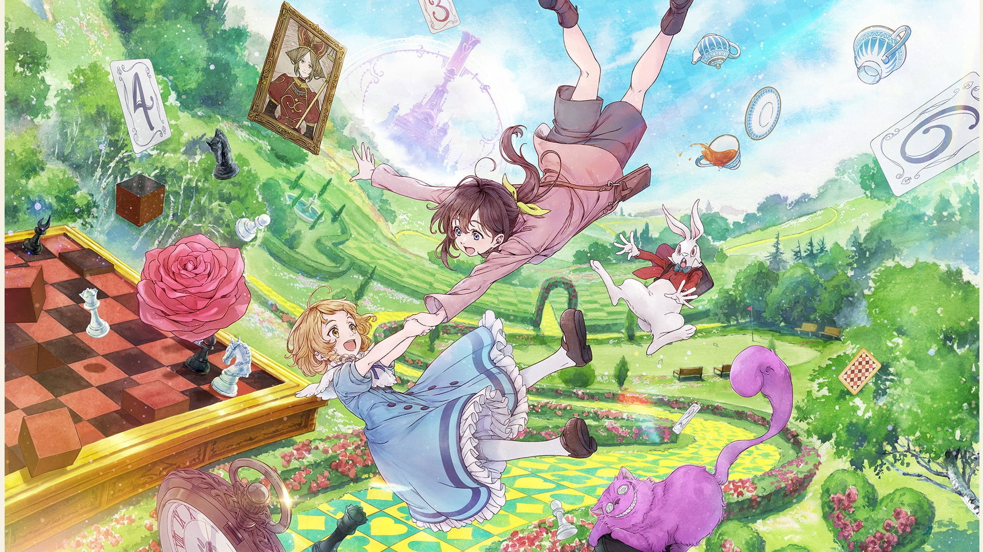 Alice in Wonderland –Dive in Wonderland–'s poster