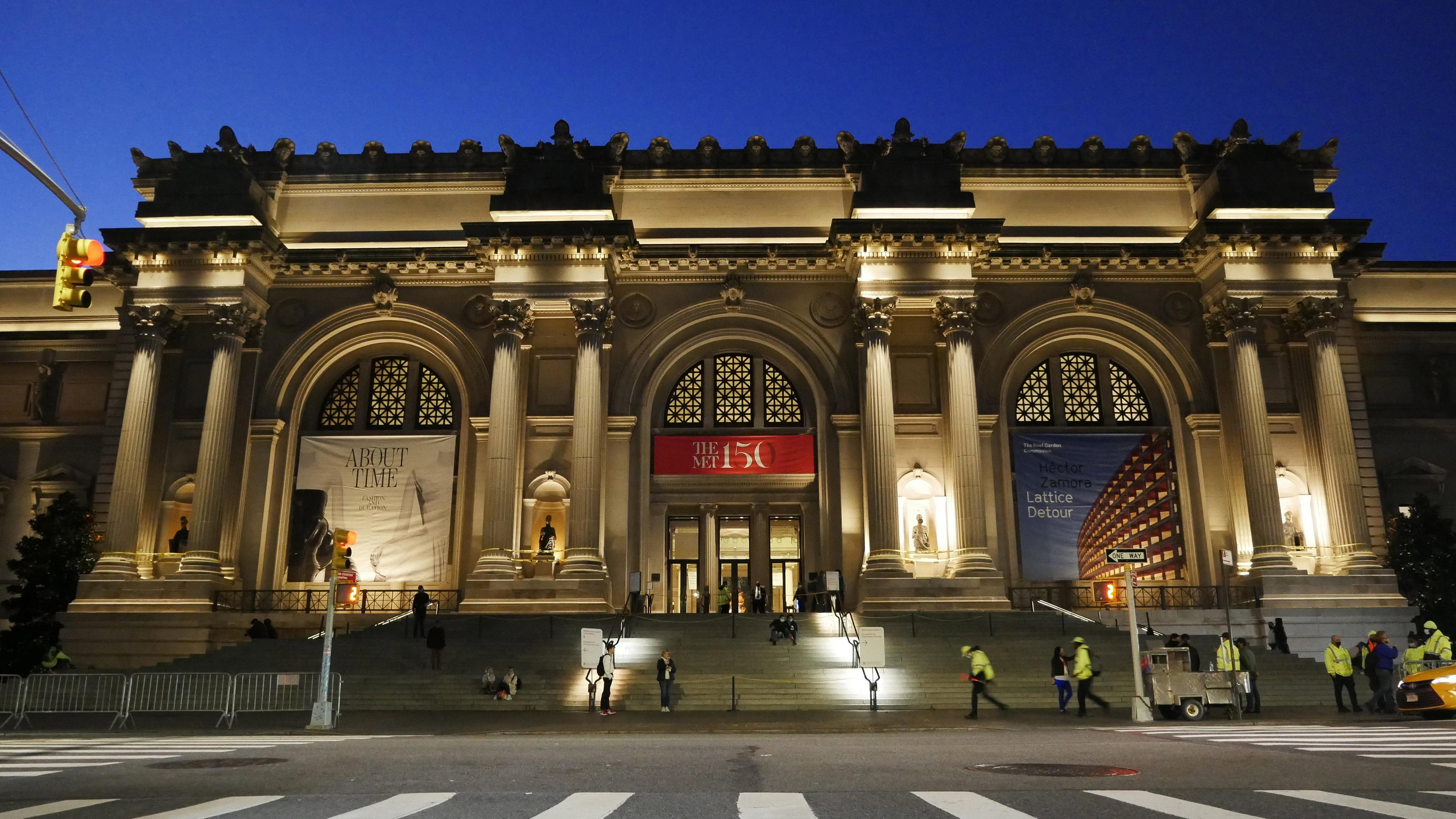 Inside the Met's poster