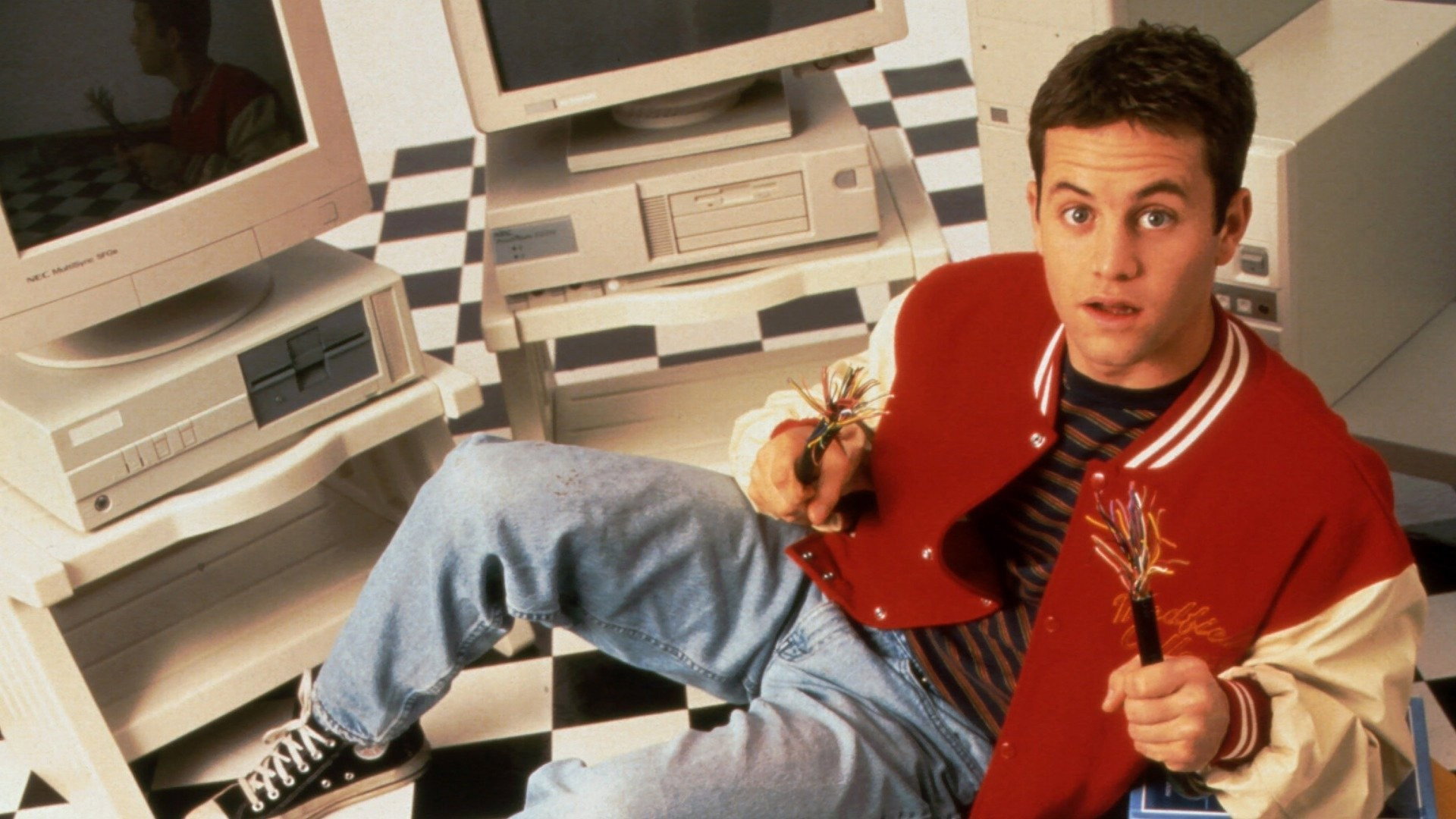 The Computer Wore Tennis Shoes's poster
