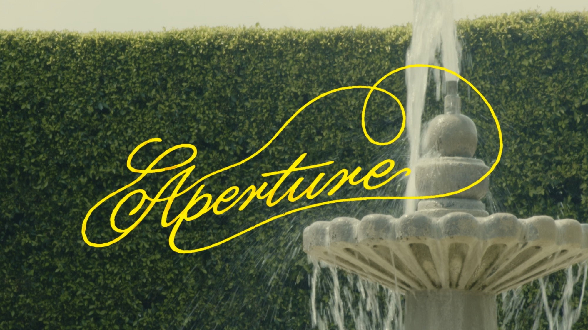 Aperture's poster