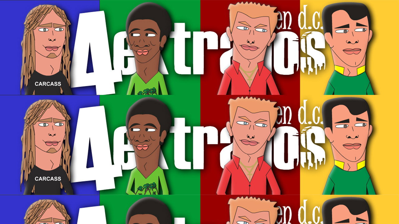 4 EXTRAÑOS EN DC's poster