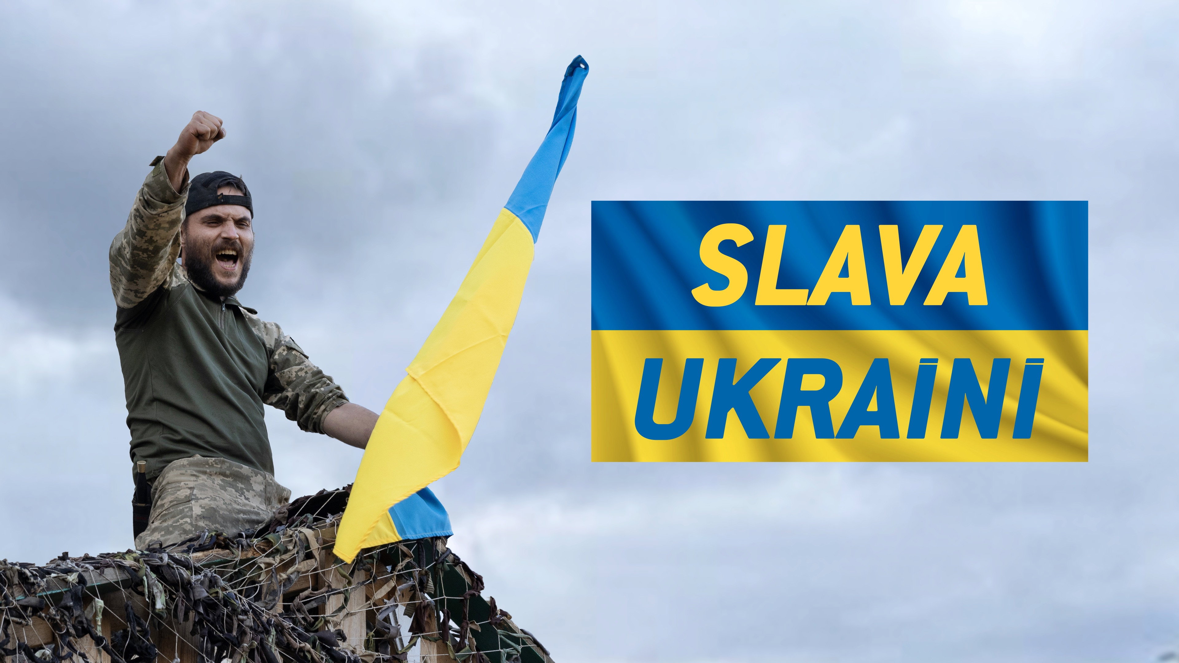 Slava Ukraini's poster