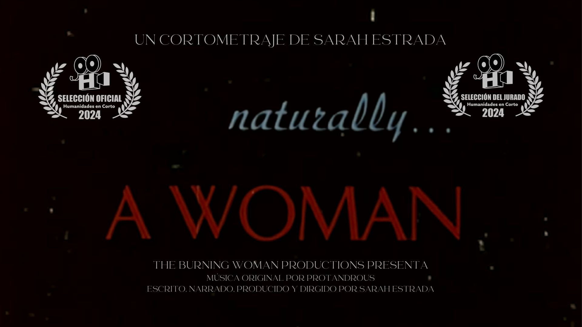 Naturally... A Woman's poster