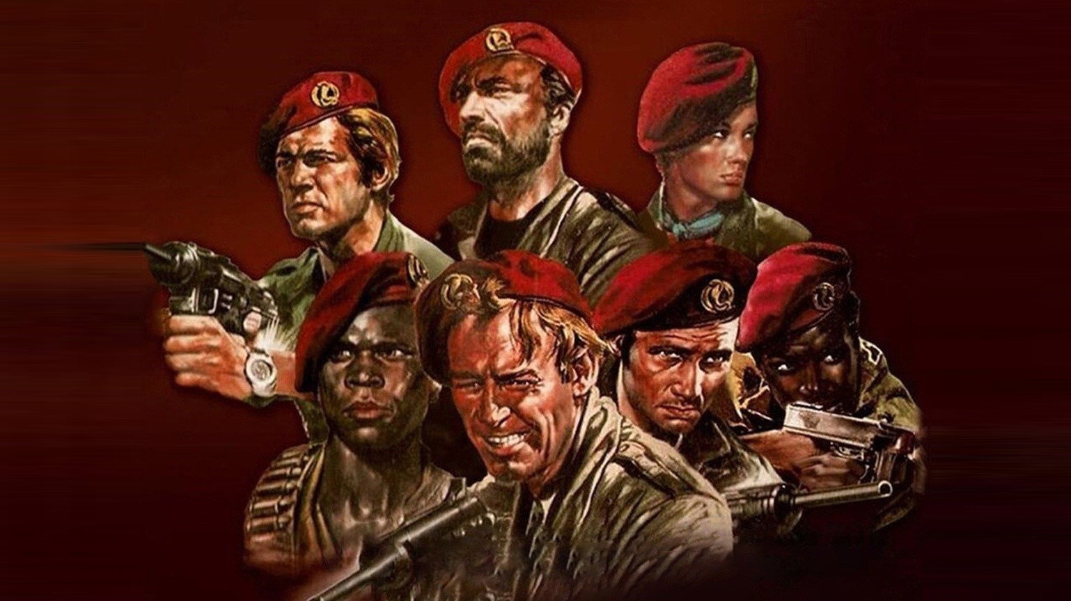 The Seven Red Berets's poster