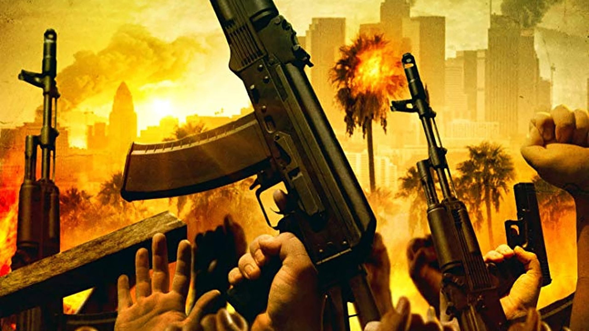 Attack in LA's poster