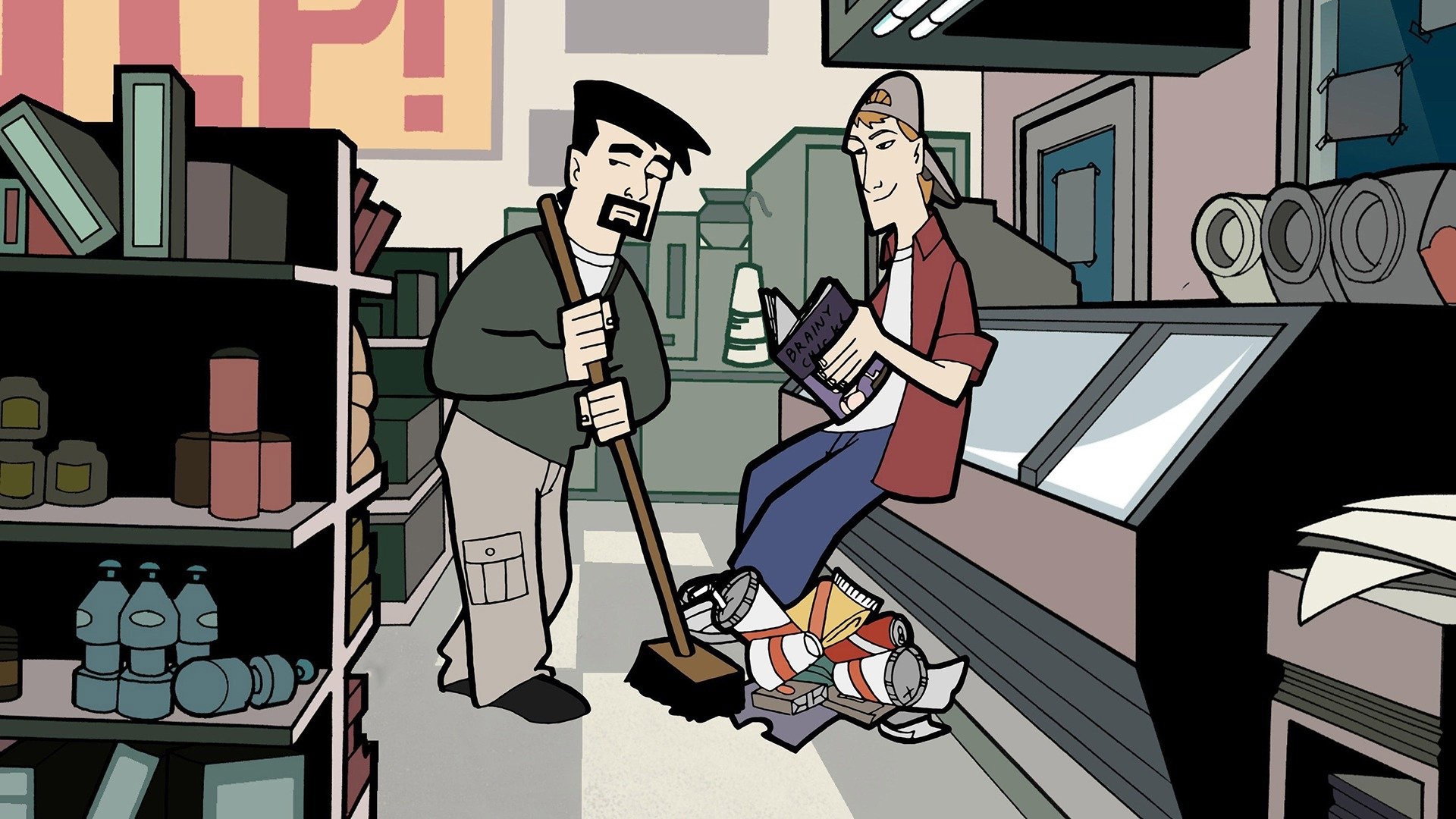 Clerks's poster