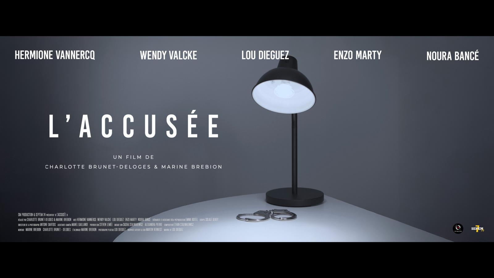 L'ACCUSÉE's poster