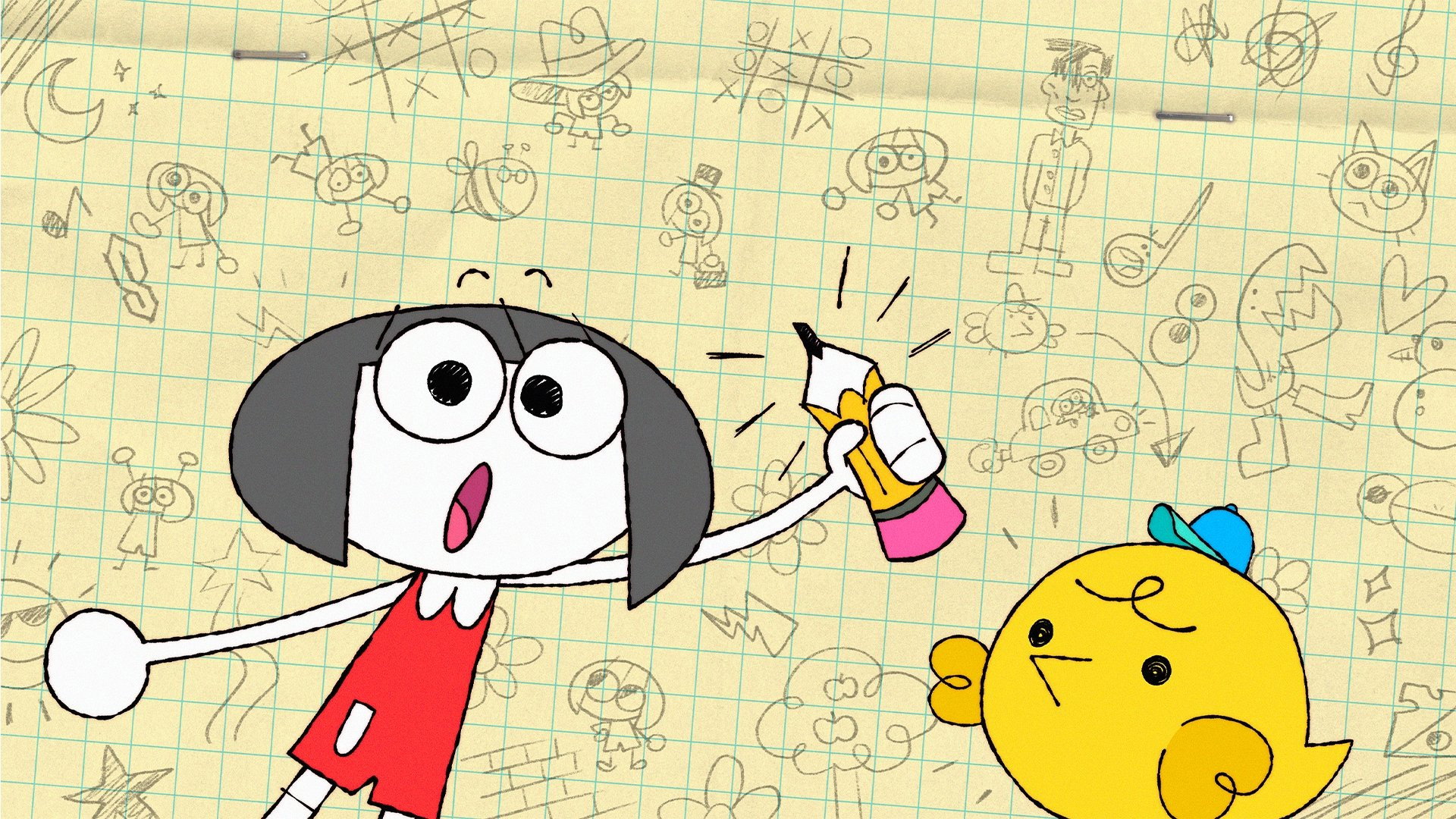 Doodle Girl's poster