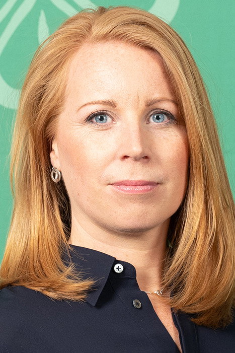 Annie Lööf's poster