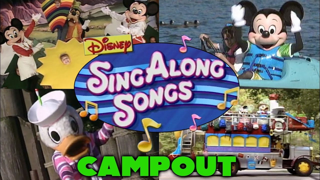 Sing-Along Songs: Campout at Walt Disney World's poster