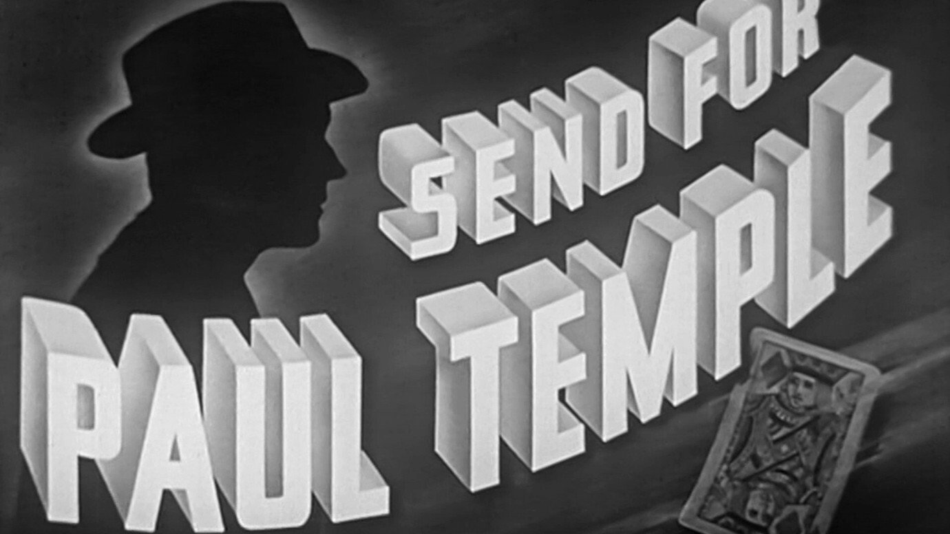 Send for Paul Temple's poster