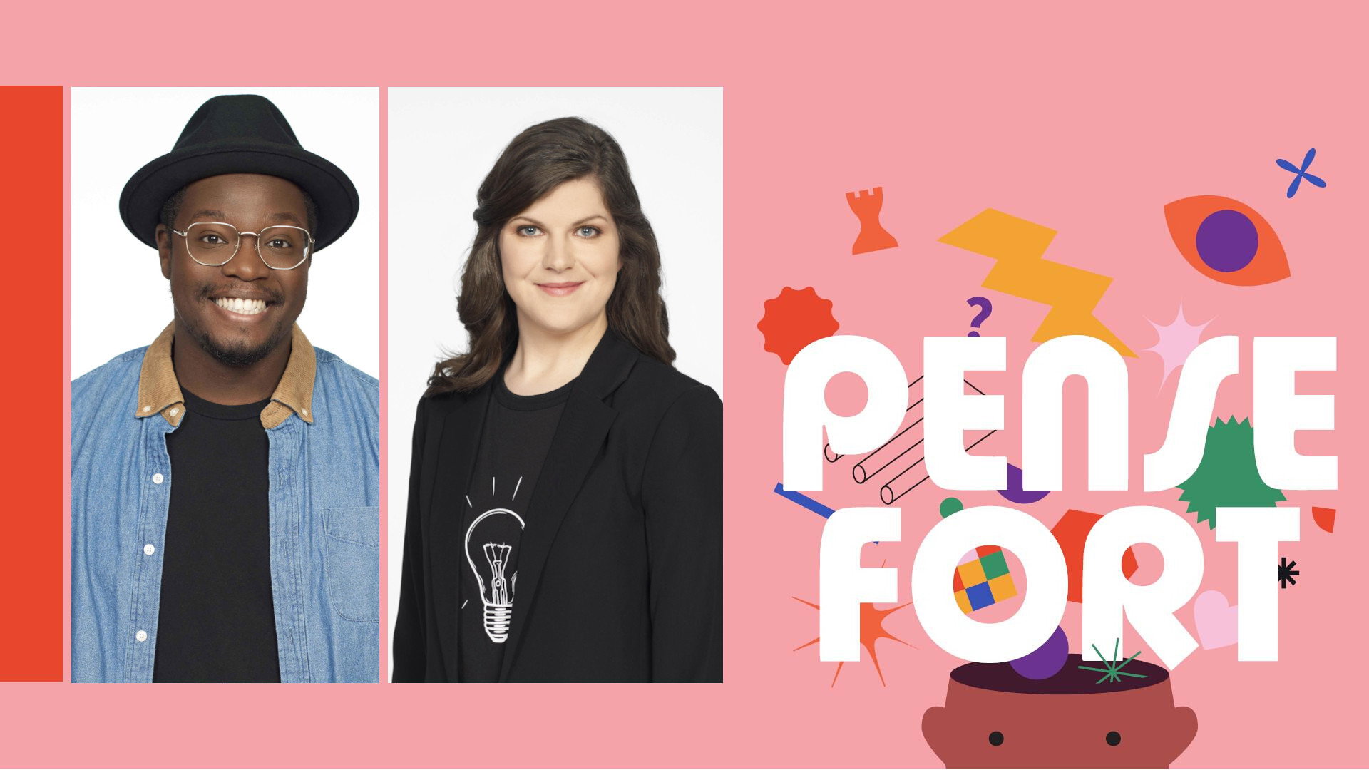 Pense fort's poster