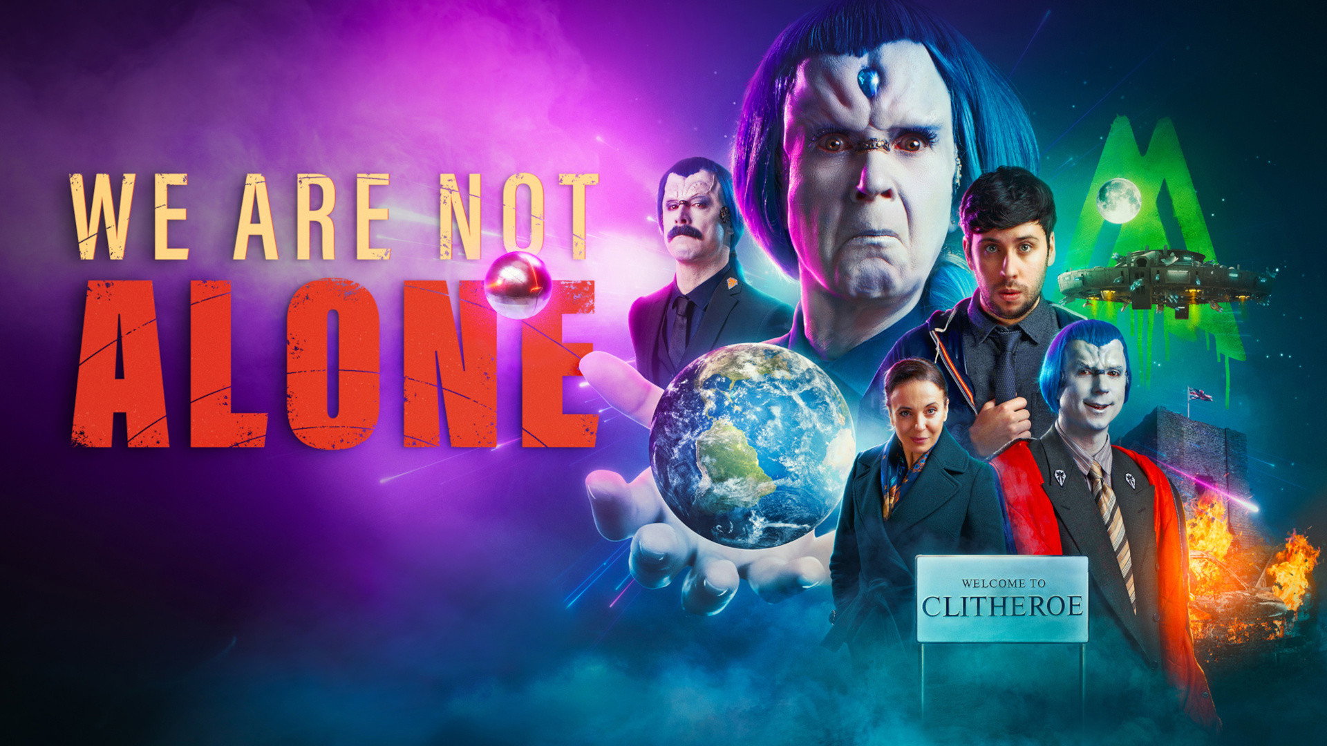 We Are Not Alone's poster
