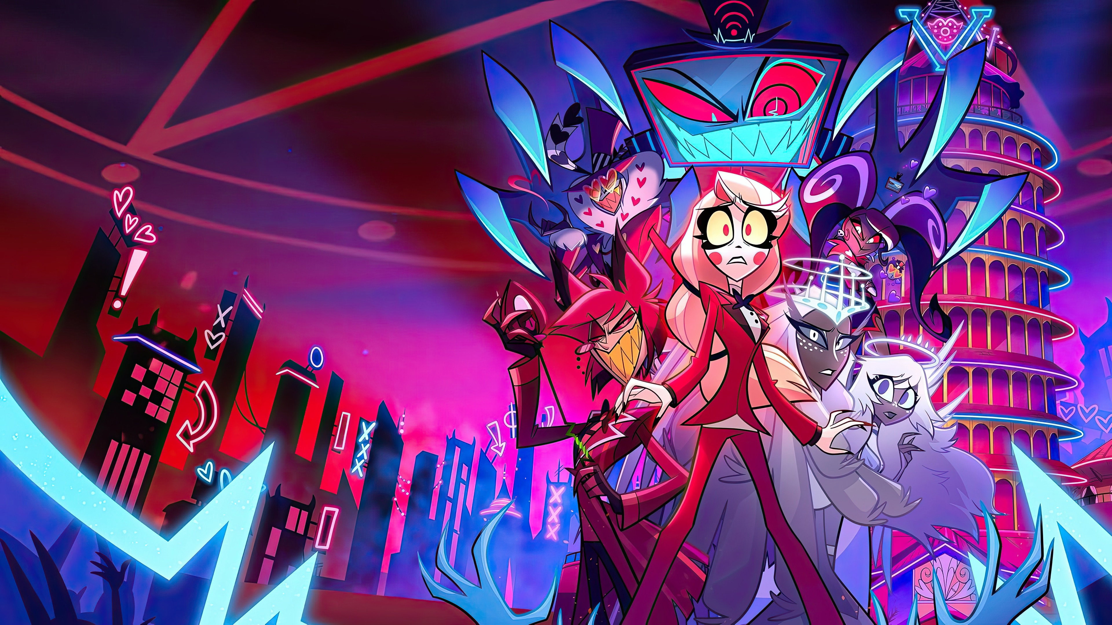 Hazbin Hotel's poster