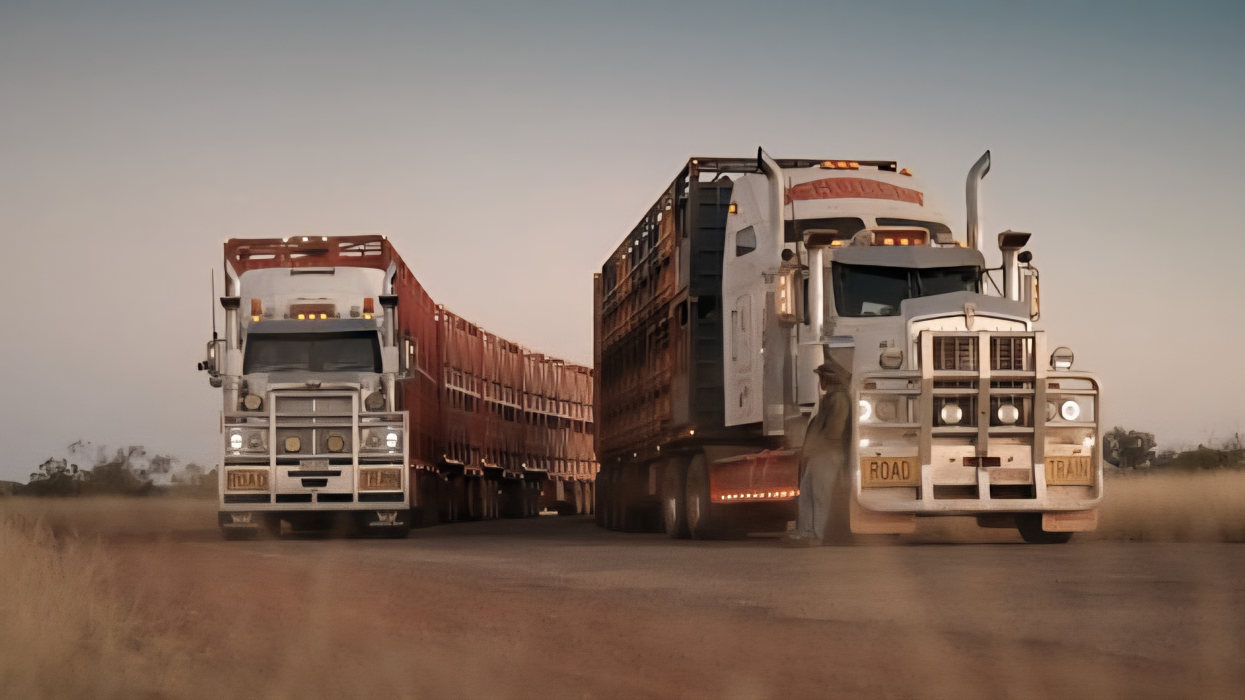 Aussie Road Train Truckers's poster