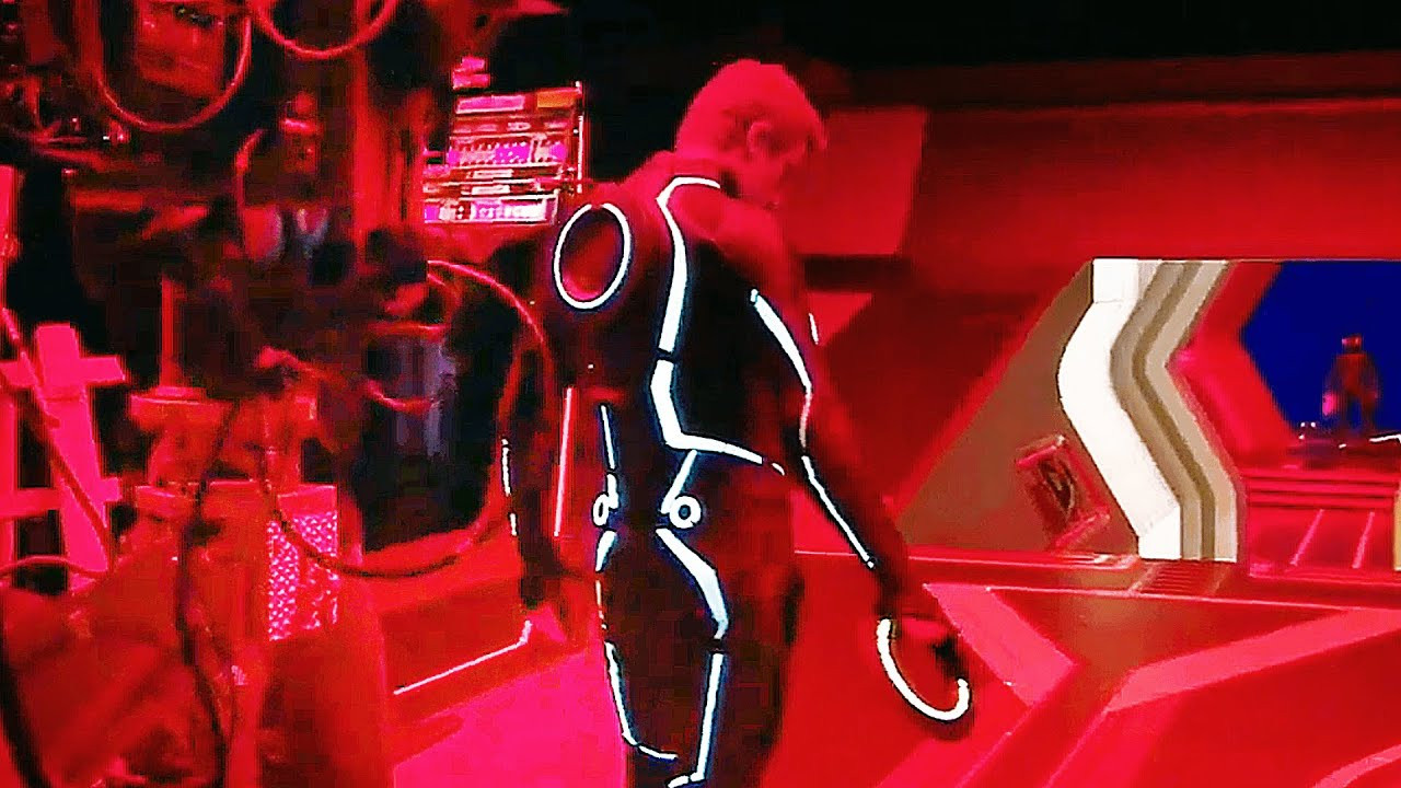 Visualizing TRON's poster