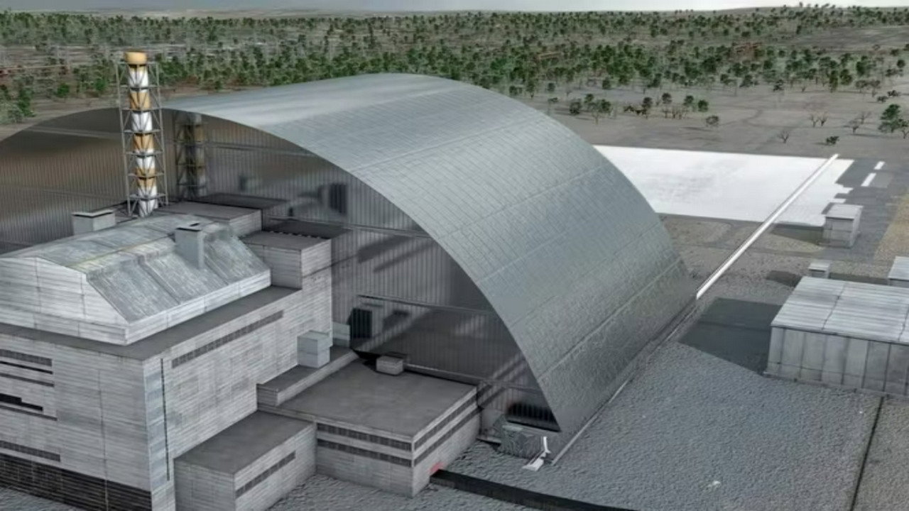 Inside Chernobyl's Mega Tomb's poster