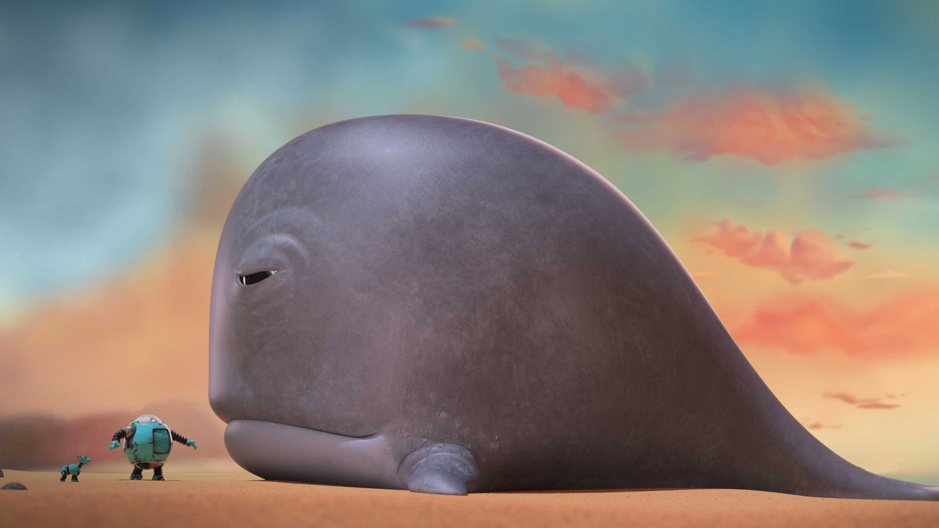 Robot & the Whale's poster