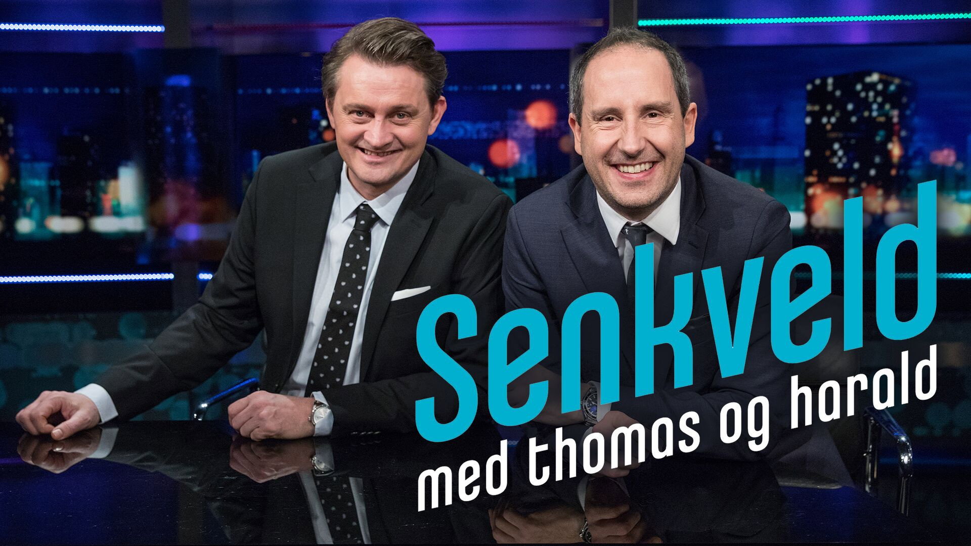 Senkveld med Thomas og Harald's poster