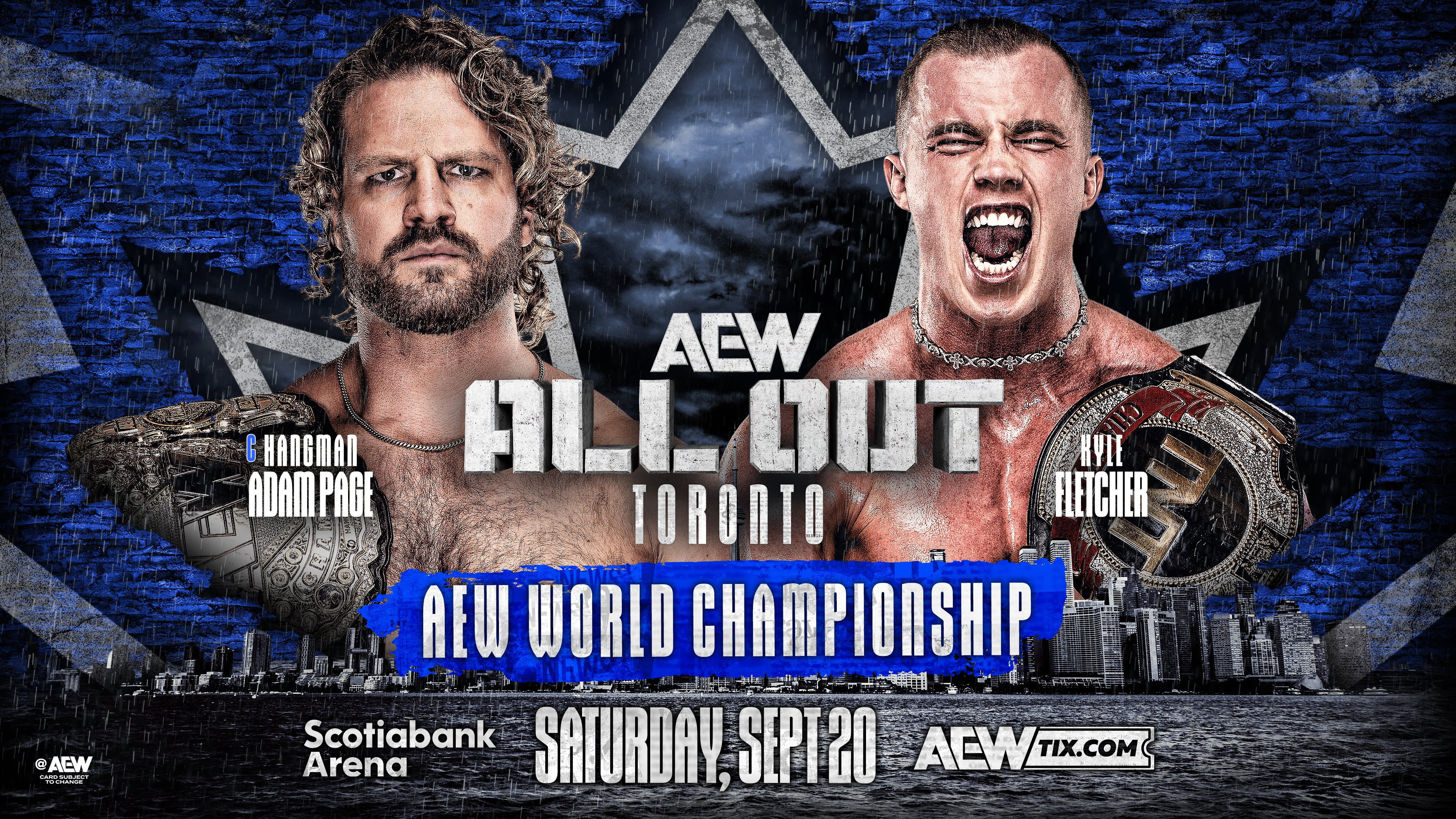 AEW All Out 2025's poster