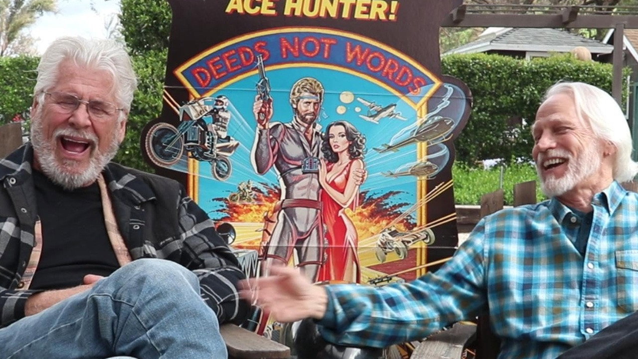 Making Megaforce's poster