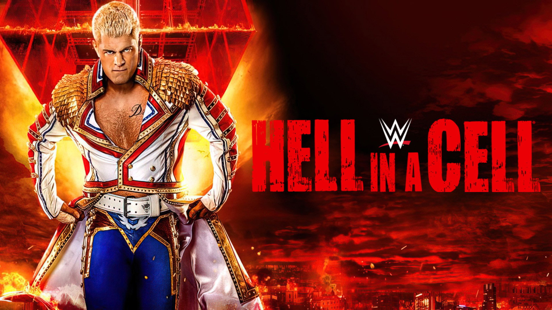 WWE Hell in a Cell 2022's poster
