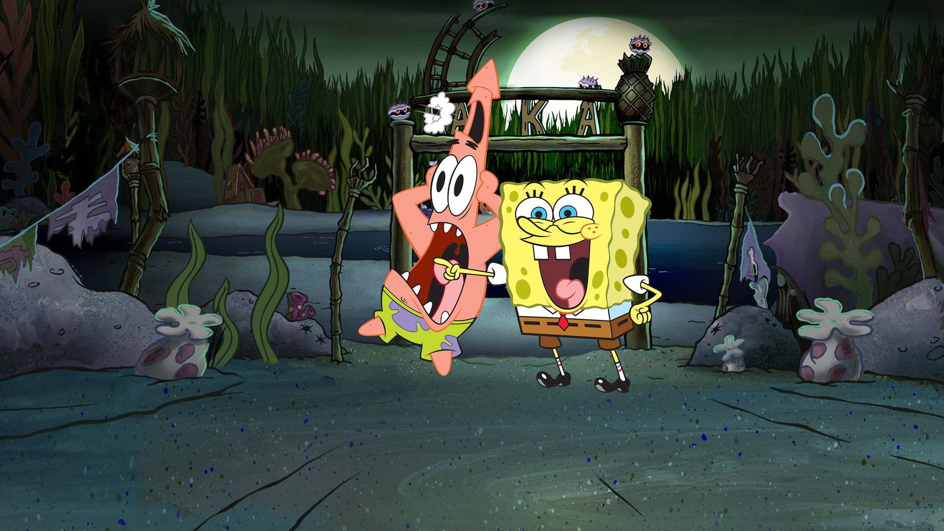 SpongeBob Squarepants: Kreepaway Kamp's poster