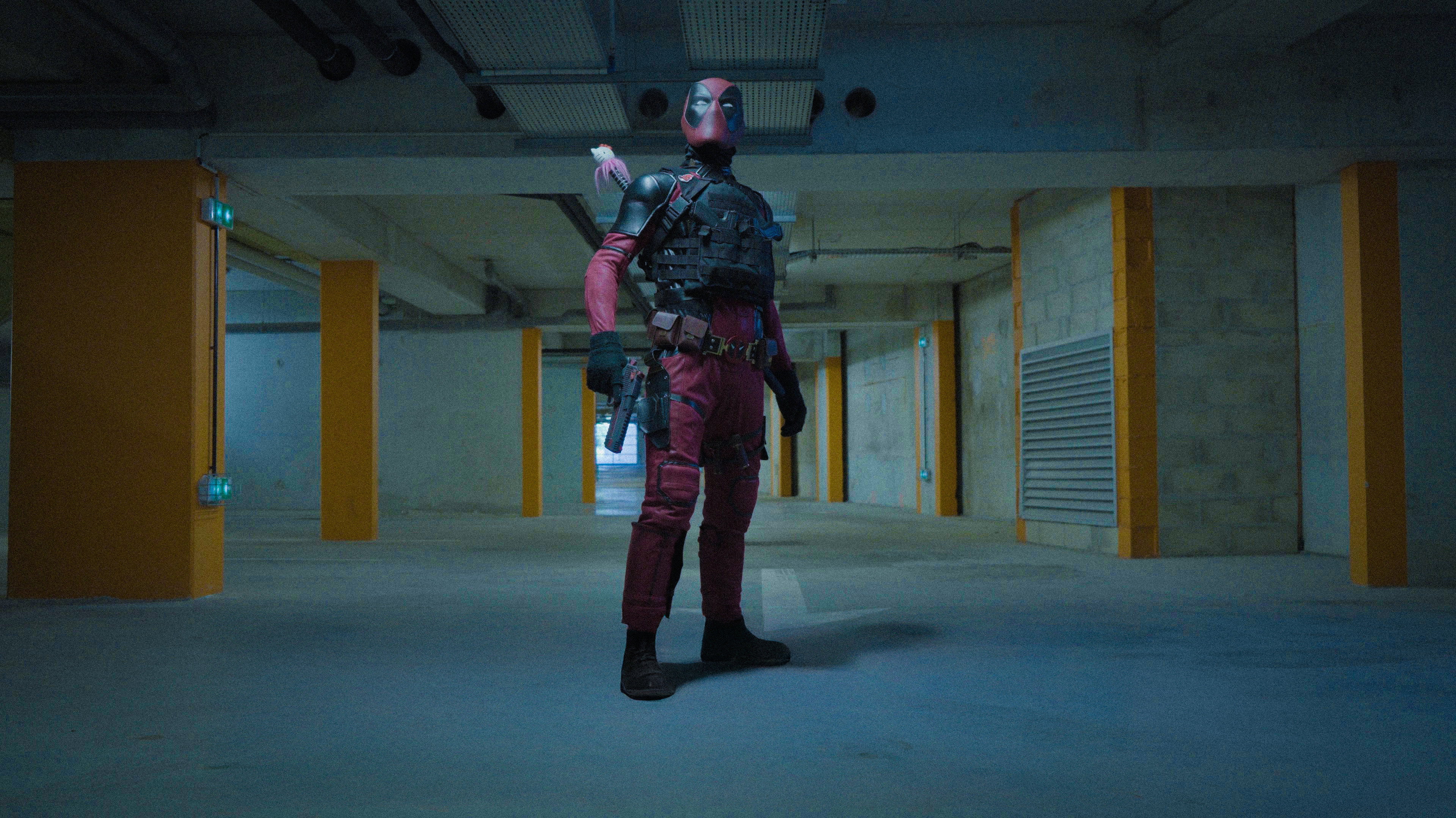 VERY DEAD-POOL's poster