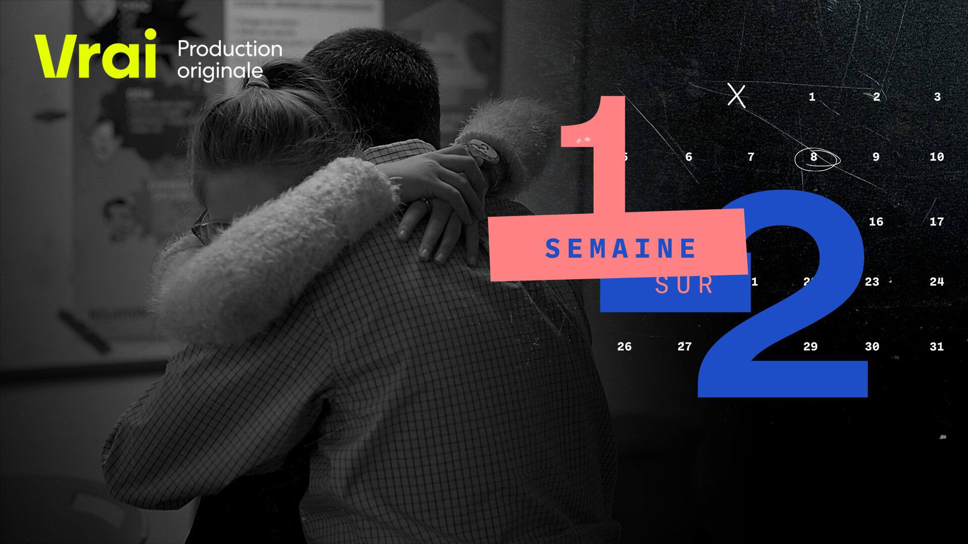 Une semaine sur deux's poster