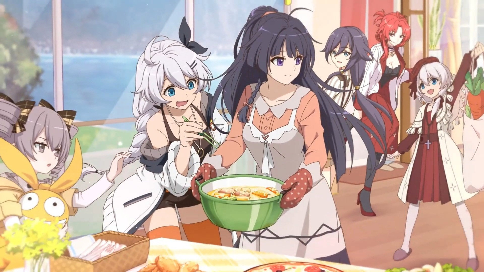 Cooking with Valkyries's poster