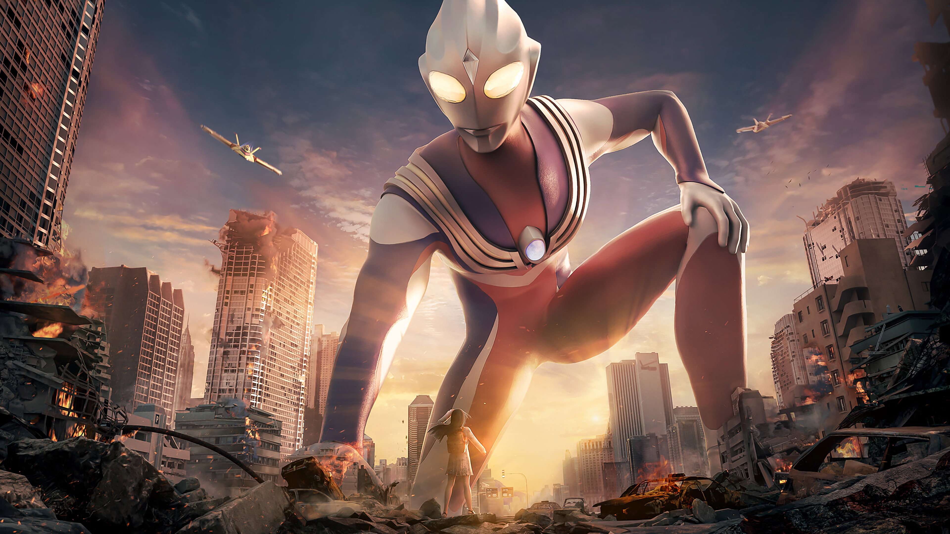 Ultraman Tiga's poster
