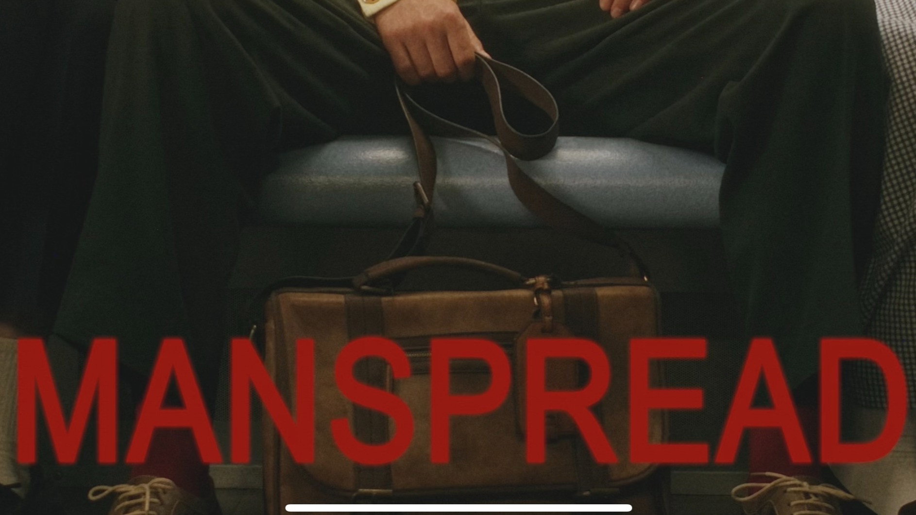Manspread's poster