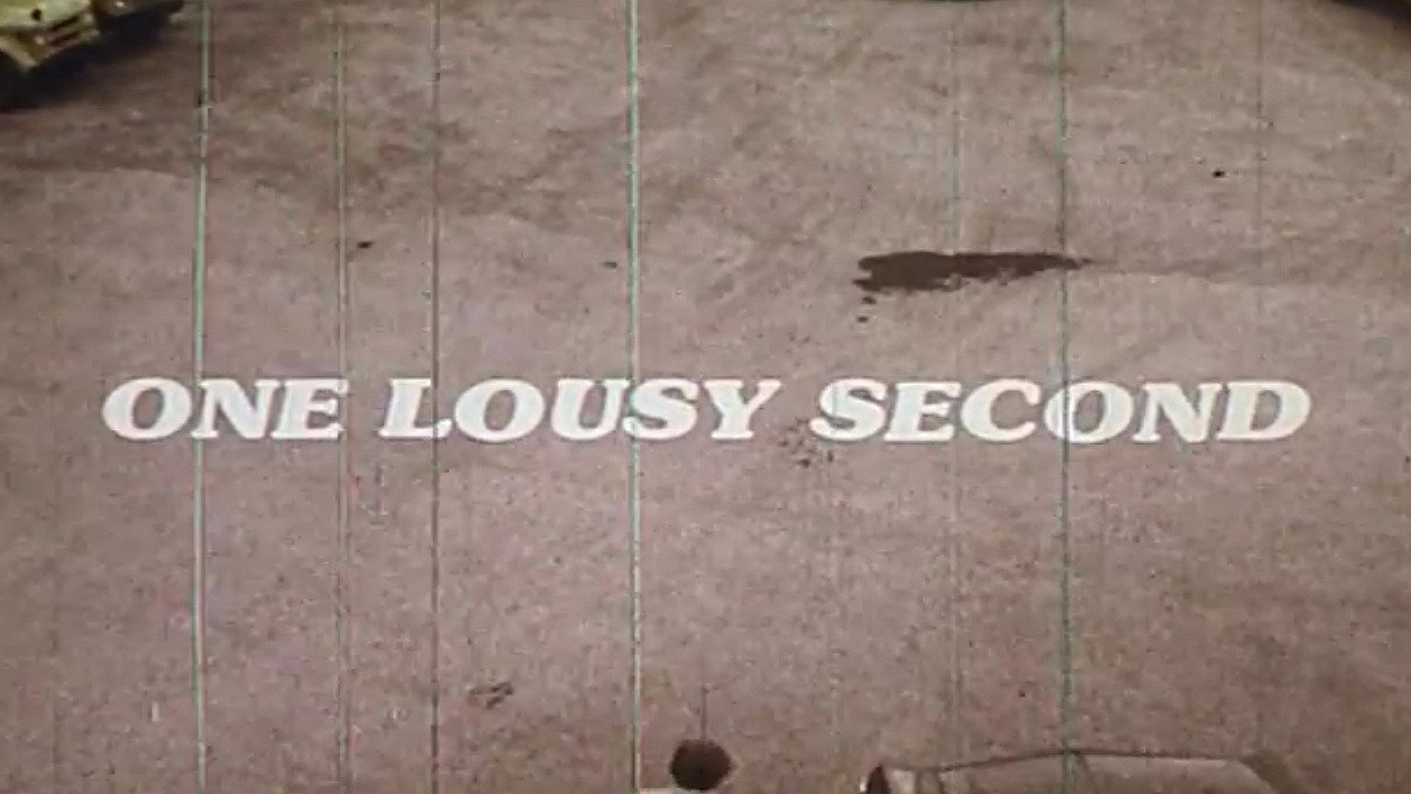 One Lousy Second's poster