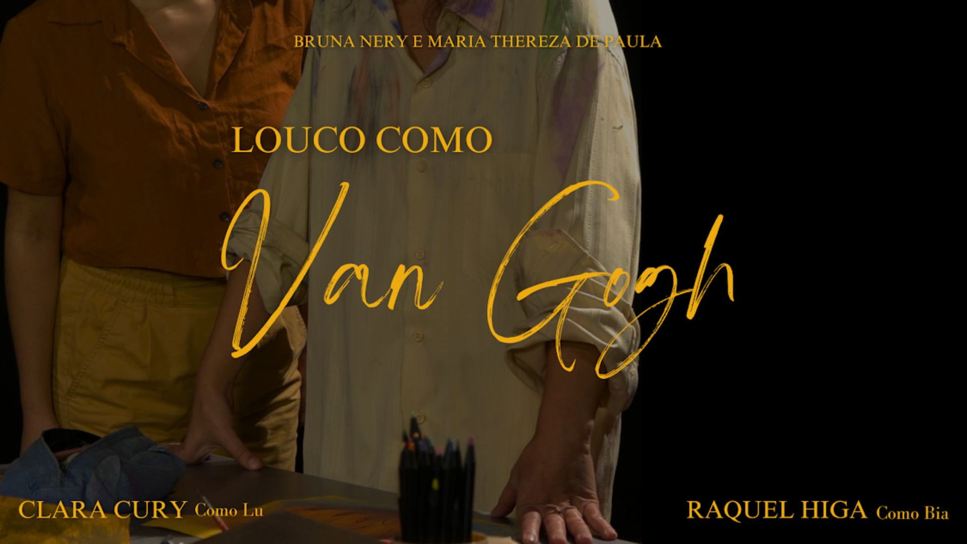 Louco como Van Gogh's poster