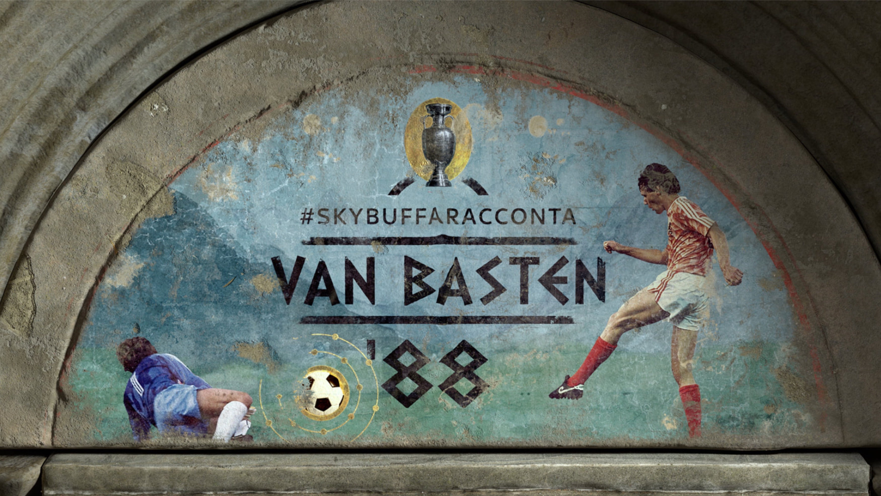 #SkyBuffaRacconta - van Basten ‘88's poster