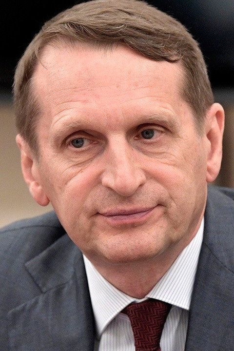 Sergey Naryshkin's poster