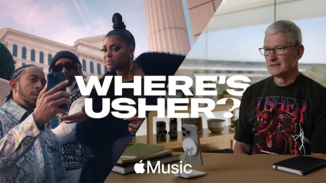 Where's Usher?'s poster