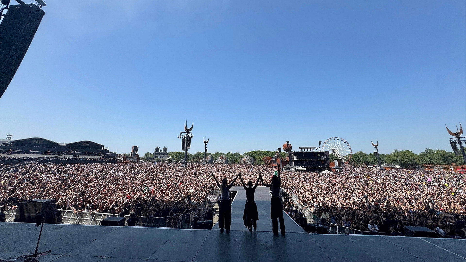 The Warning - Hellfest 2025's poster
