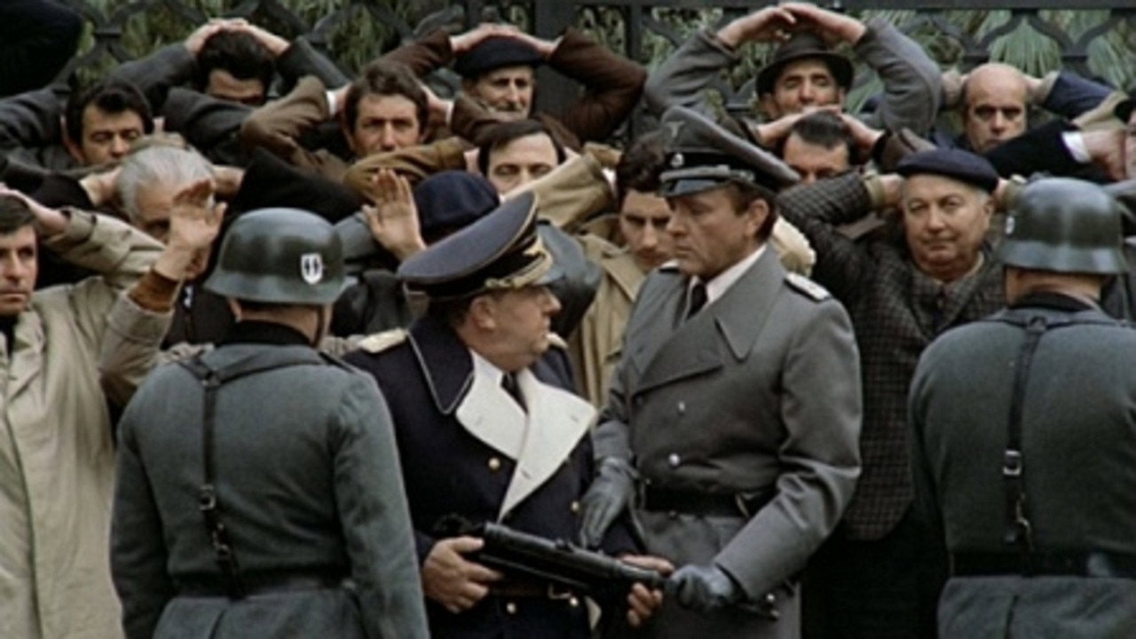 Massacre in Rome's poster