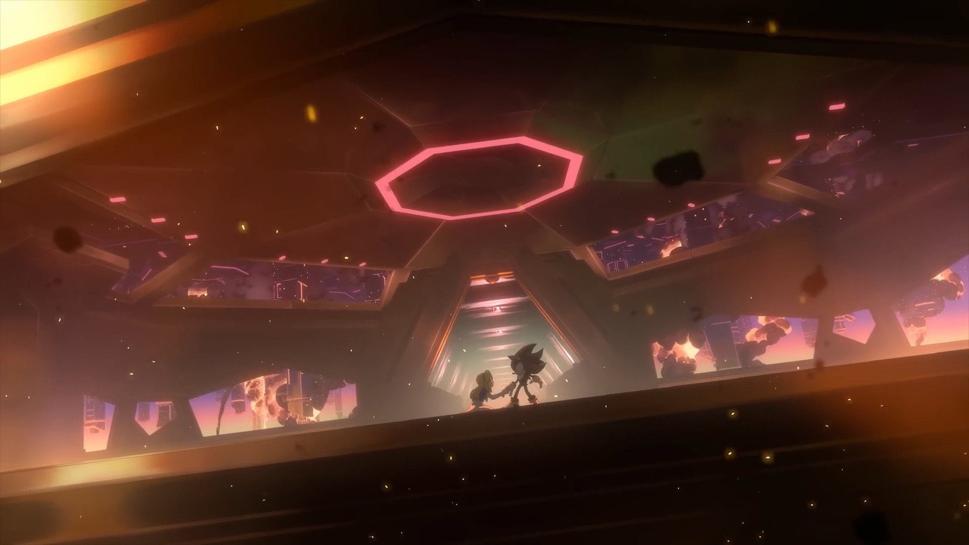 Sonic x Shadow Generations: Dark Beginnings's poster