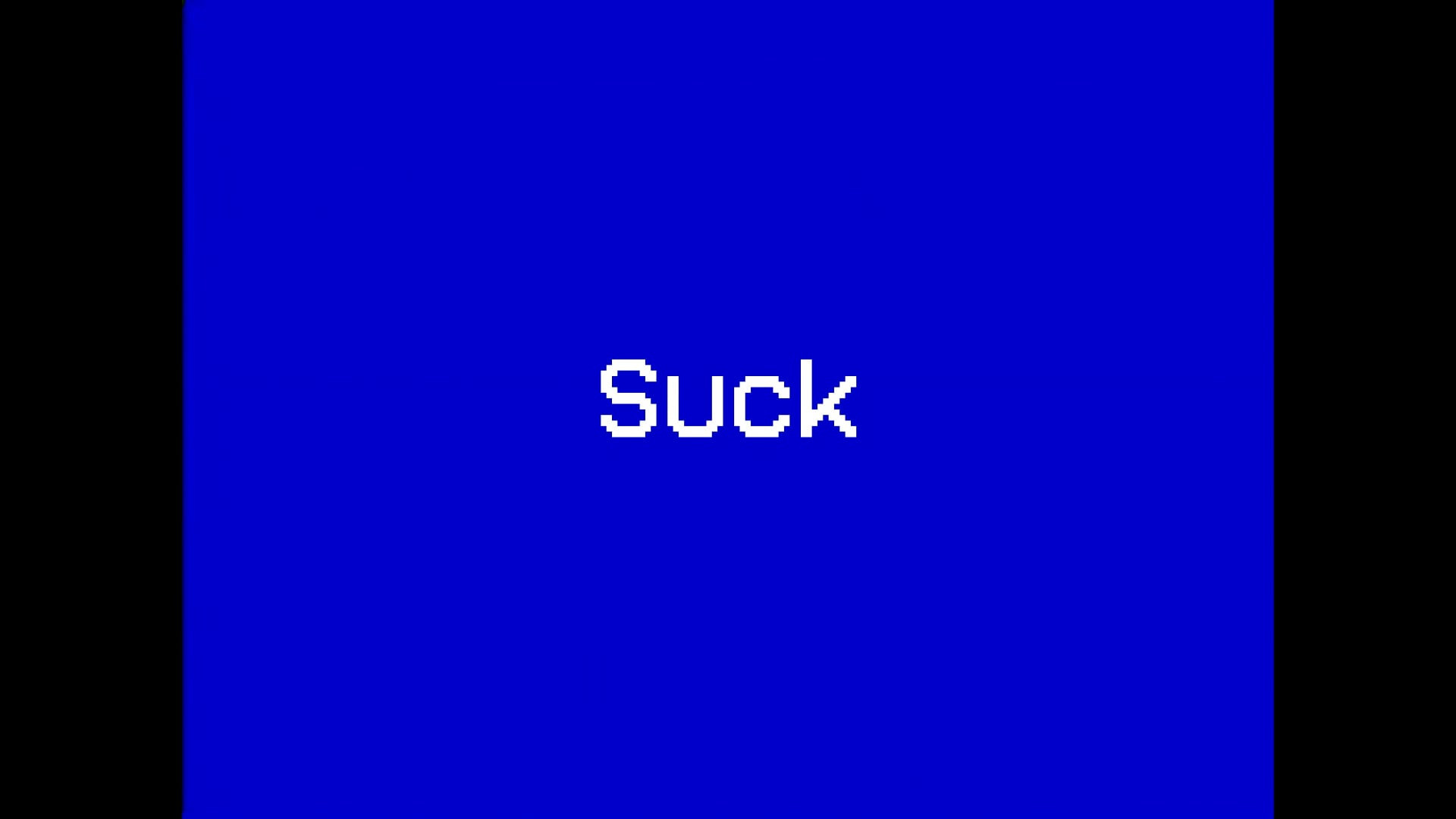 Suck's poster