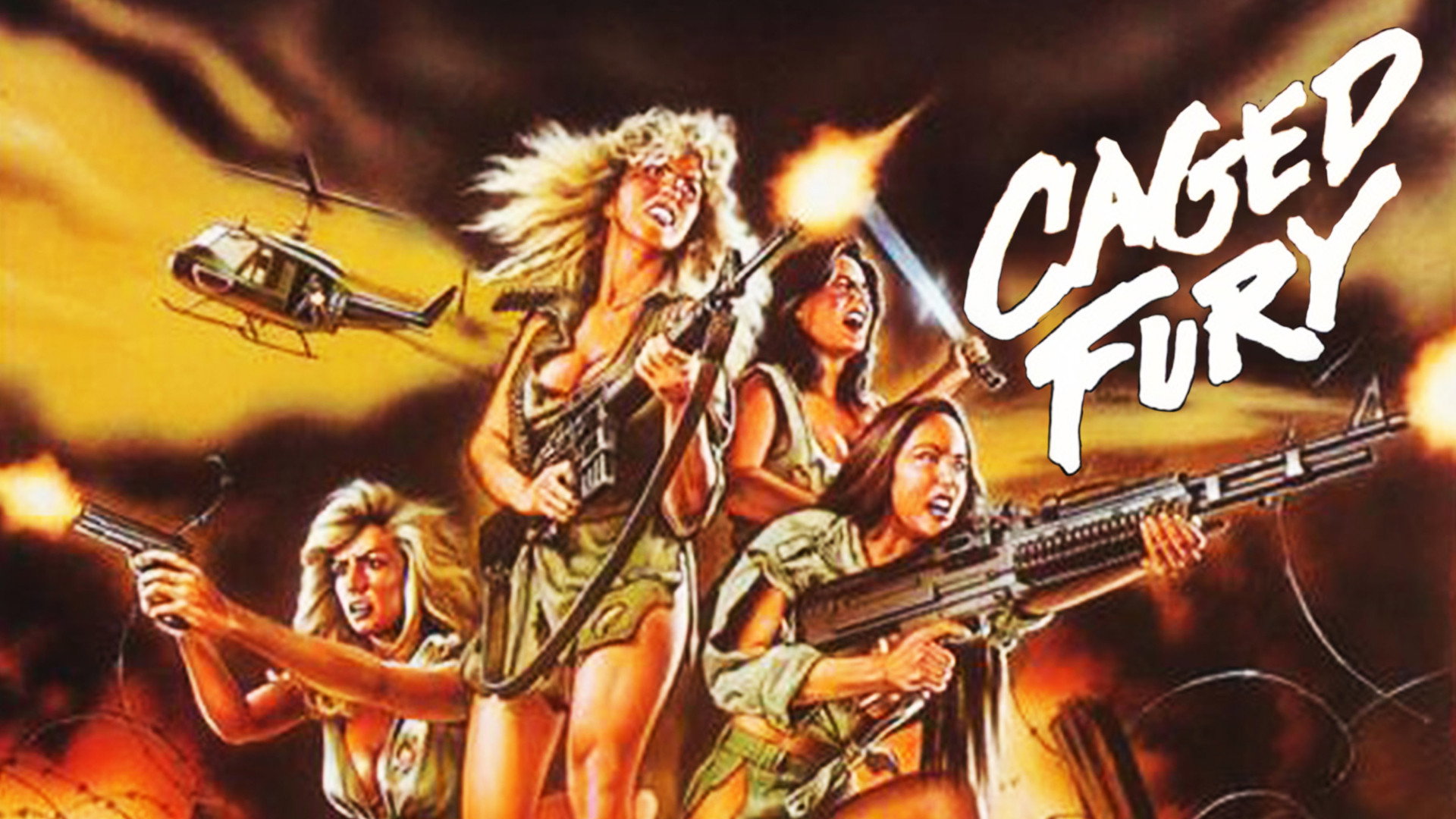 Caged Fury's poster