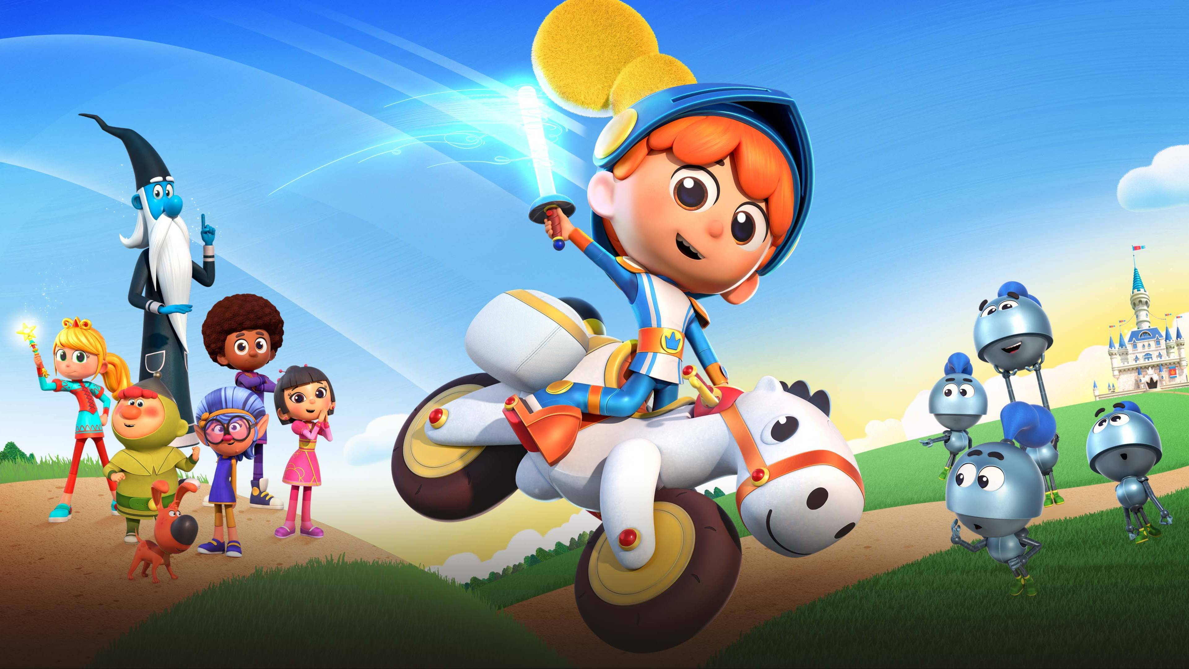 Gus the Itsy-Bitsy Knight's poster