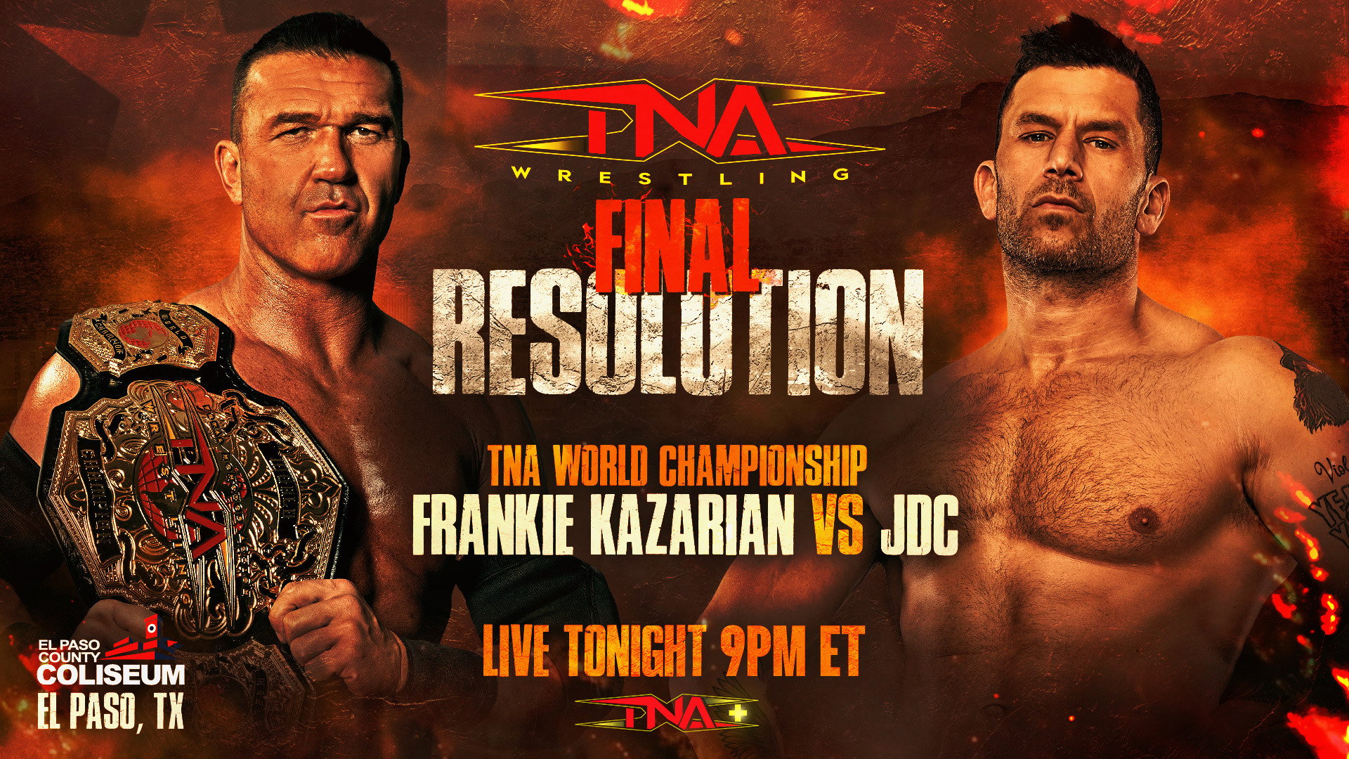 TNA Final Resolution 2025's poster