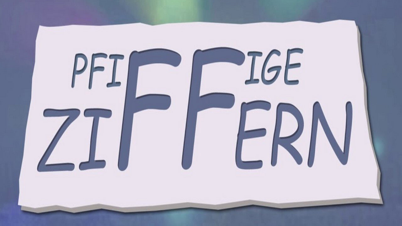 Pfiffige Ziffern's poster