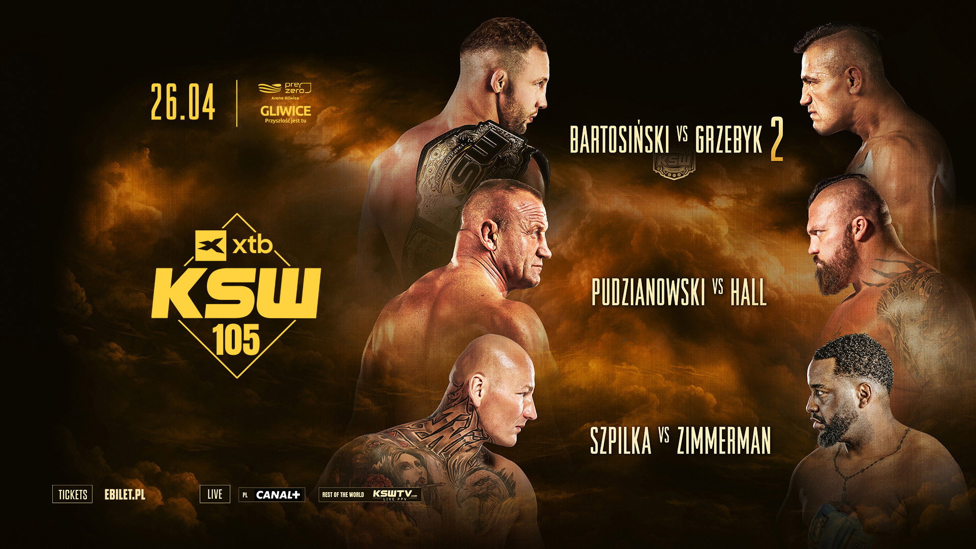 KSW 105's poster